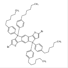 4,4,9,9-四(4-己基苯基)-2,7-二溴-引達(dá)省并二噻吩|1049034-71-0 