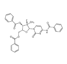 (2'R)-N-苯甲?；?2'-脫氧-2'-氟-2'-甲基胞苷 3',5'-二苯甲酸酯 |817204-32-3 