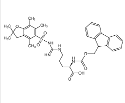 N’-[(2,3-二氫-2,2,4,6,7-五甲基苯并呋喃-5-基)磺酰基]-N-芴甲氧羰基-D-精氨酸|187618-60-6 