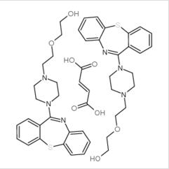 喹硫平半富馬酸鹽|111974-72-2 