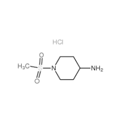1-甲磺酰基哌啶-4-胺鹽酸鹽|651057-01-1 