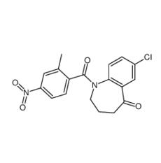 7-氯-1,2,3,4-四氫-1-(2-甲基-4-硝基苯甲?；?-5H-1-苯并氮雜卓-5-酮|137982-91-3 
