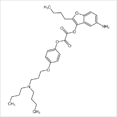 2-丁基-3-[4-（3-（二丁氨基）丙基）苯甲?；?-5-氨基苯并呋喃草酸鹽|851014-95-4 