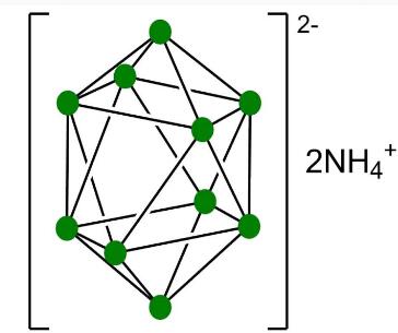 十氫十硼雙銨鹽 | 12008-61-6 