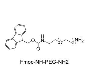 Fmoc-聚乙二醇氨基,Fmoc-PEG氨基Fmoc-PEG-Amine，F(xiàn)MOC-NH-PEG-NH2 