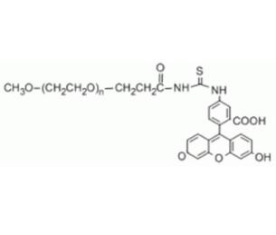 熒光素PEG活性酯Fluorescein PEG NHS, FITC-PEG-SCM；熒光素聚乙二醇活性酯 