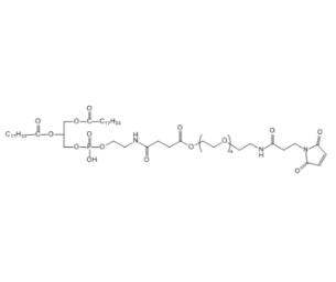二油酰磷脂酰乙醇胺PEG馬來酰亞胺DOPE-PEG-Maleimide, DOPE-PEG-MAL；二油酰磷脂酰乙醇胺聚乙二醇馬來酰亞胺 
