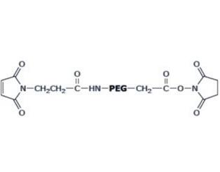 活性酯PEG馬來酰亞胺NHS-PEG-Maleimide，SCM-PEG-MAL；活性酯聚乙二醇馬來酰亞胺 