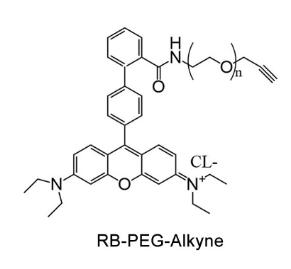 羅丹明PEG炔基RB-PEG-Alkyne，RB-PEG-ALK,羅丹明聚乙二醇炔基 
