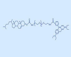 羅丹明PEG膽固醇RB-PEG-Cholesterol，RB-PEG-CLS,羅丹明聚乙二醇膽固醇 