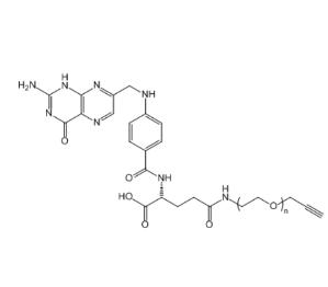 葉酸PEG炔基FA-PEG-Alkyne，F(xiàn)A-PEG-ALK,葉酸聚乙二醇炔基 